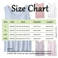 thumbnail image 3 of Tank Tops For Women Ladies Casual Loose Chest Pad Suspenders Yoga Bottom Shirt Ladies Vest Camisole Tops For Women, 3 of 7