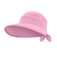 thumbnail image 3 of dgysar Womens Summer Sun Hat with Detachable Visor, Removable Brim Baseball Cap for Outdoor, Adjustable Mesh Breathable Ponytail Hat, 3 of 3