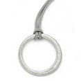 thumbnail image 1 of Solid 925 Sterling Silver Textured Pendant Necklace Charm Chain 18", 1 of 4