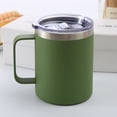 thumbnail image 1 of Tasse en Acier Inoxydable, Mug Isotherme, Tasse Contenant Isotherme en Acier Inoxydable à Double, Mug Isotherme de Voyage, Tasse à Café D'isolation, Tasse à Café Isolée, Tasse de Café, Tasse à Café avec Anse, 1 of 3
