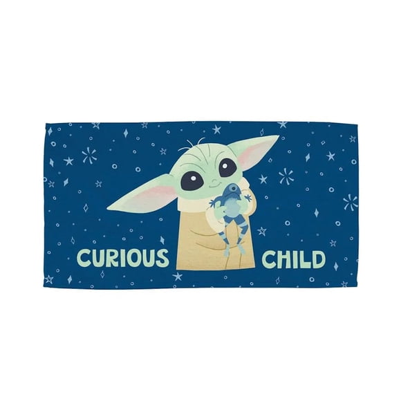 Toalla Suavitec Estándar Estampado The Child Azul Concord