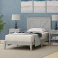 thumbnail image 2 of Farmhouse Solid Wood Platform Bed in Twin - Ultimate Grey, 2 of 9