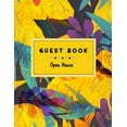 thumbnail image 1 of Guest Book Open House: Guestbook Visitor Log Book, Blank Lined Guest Comments Book for Open House, Graduation, Wedding, Birthday, Anniversary, 1 of 1