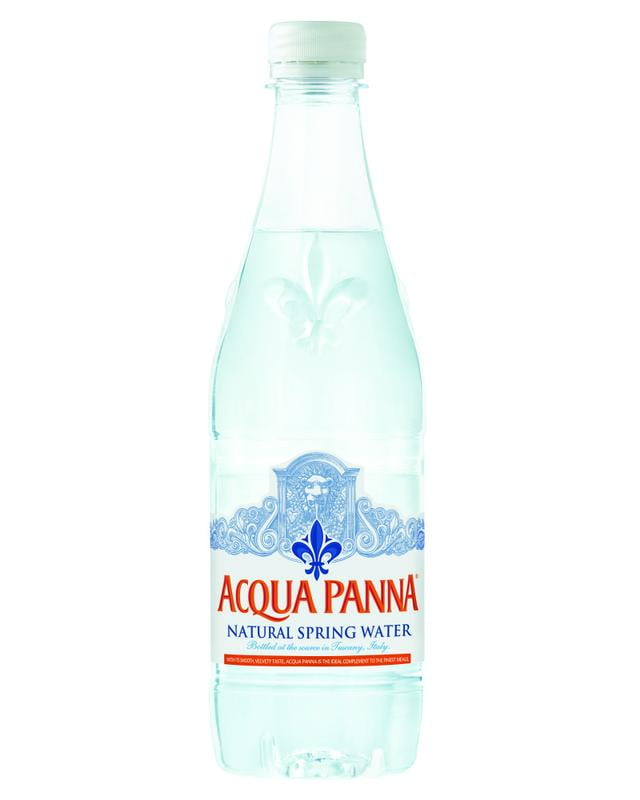 Acqua Panna Natural Spring Water, 16.9-ounce plastic bottles (Pack of 6) by Nestle Waters