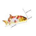 thumbnail image 2 of Raindrops Soft Material Plush Fish Toy Multi For Bedtime Snuggles 1Pcs, 2 of 6