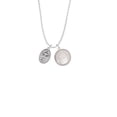thumbnail image 2 of Delight Jewelry Silvertone Key - Oval Seal To the World You are a Mother Locket Necklace, 2 of 4