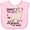 AD-Pink, variant on Inktastic Granny's You Say Alpaca My Bags Boys or Girls Baby Bib