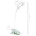 thumbnail image 2 of Clip de luz de lectura de cama con clip LED con sensor táctil Adepaton LKX-0170-1, 2 of 4