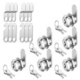 thumbnail image 1 of Cerraduras para gabinete Jayseon, paquete de 6, aleación de zinc, leva de 5/8", 1 of 8