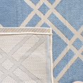 thumbnail image 4 of Safavieh Tapis Bleu Intérieur Extérieur - 4 Pieds x 5 Pieds7 Pouces, 4 of 5