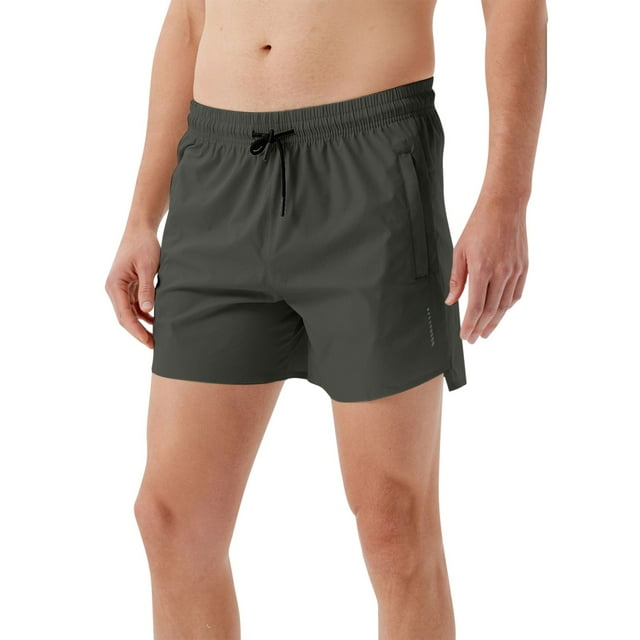 Dagugfen Athletic Mens Shorts Summer Elastic Waist Drawstring Loose Lightweight Sports Running Shorts