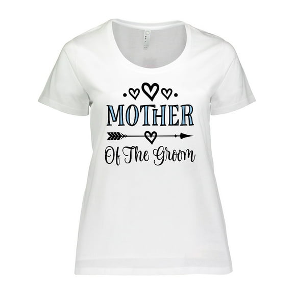 Inktastic Mother Of The Groom Wedding Party Women's Plus Size T-Shirt