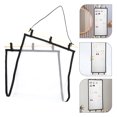 thumbnail image 3 of Wall Hanging Bag Jewelry Organizer Earrings Necklaces Bracelets Rings Storage Organizer, 3 of 8