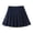 Dark Blue, variant on KAUOD Girls School 𝗨niform Skirt Pleated Mini Skirts Teen High Waist Preppy Skirt with Skorts Athletic Tennis Skirt