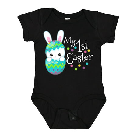 

Inktastic My First Easter- Bunny in an Egg Gift Baby Boy or Baby Girl Bodysuit