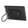 Speck HandyShell - Case for tablet - polycarbonate, thermoplastic polyurethane (TPU) - black, dark gray