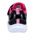 thumbnail image 3 of NEWMALL Toddler Kids Shoes Girls Casual Sport Sneakers(10 Toddler,Black Fuchsia), 3 of 7