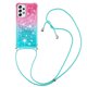 thumbnail image 1 of Funda para Samsung Galaxy A33 5G Brillantina Líquida Divertida Reluciente y con Cristales en Movimiento Cuerpo Cruzado con Cordón Ajustable, 1 of 5