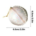 thumbnail image 3 of Vikakiooze Christmas Decorations Outdoor Three-pack Foam Christmas Balls Christmas Foam Set Christmas Tree Ornaments With Lanyard, 3 of 6