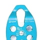 thumbnail image 5 of Rodamiento de bolas de polea de escalada doble 36KN para escalada de árboles de roca de acceso de cuerda de 16 mm Azul Cola polea doble, 5 of 8