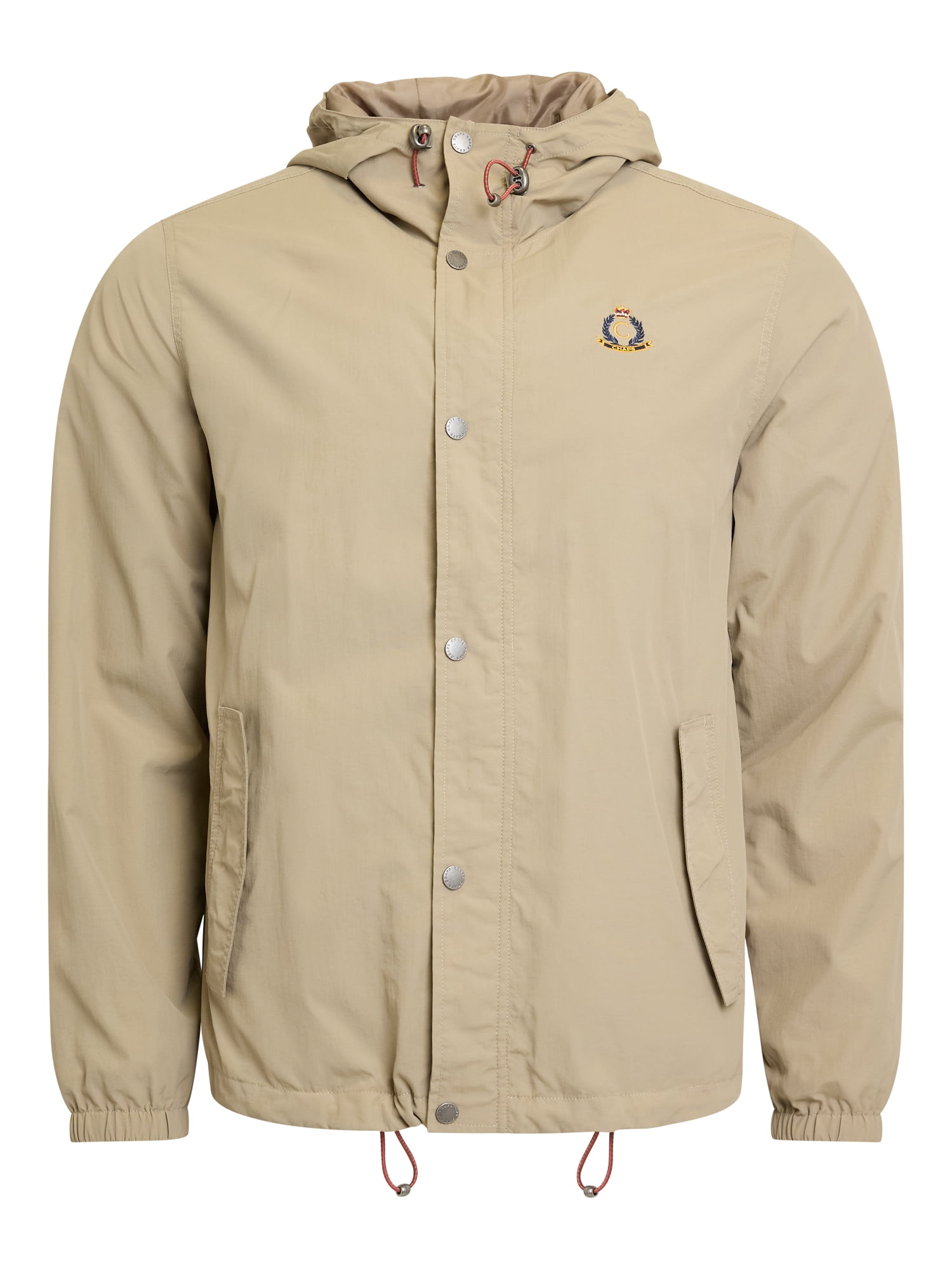 Chaps Men’s and Big Men’s Heritage Hooded Rain Jacket, Sizes S–2XL