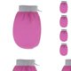 thumbnail image 3 of Soidarity Guante de baño para adultos para el hogar, guantes exfoliantes para brazos, piernas, pecho, cuerpo, herramientas de ducha, accesorios, Rosa roja 10Conjunto, 3 of 6