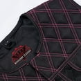 thumbnail image 3 of Rose Phantom Women's Motorcycle Mesh Vest – Black with Pink Stitching, Breathable F2 Mesh, Adjustable Fit, Utility Pockets, 3 of 13
