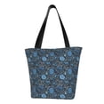 thumbnail image 1 of Fotbe Winter Blue Forest Deer Bolsa de Playa con Estampado, Bolsa de Hombro, Bolsa de Mano Espaciosa, Bolsa de Viaje Ligera, Bolsa de Compras Versátil, 1 of 6