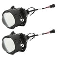 thumbnail image 3 of Bi LED Projector Lens, LED Headlight Projector Lens White Light High Low Beam 2.5in High Performance  For H1 H4 H7 HB3 HB4 D1 Bracket Cars, 3 of 8