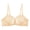 Beige, variant on Wireless Bras for Women Front Close Bra T Back Plus Size Unlined Large Comfortable Seamless Womens Bras
