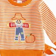 thumbnail image 4 of Futezty Halloween Toddler Baby Boy Girl Outfit Cute Long Sleeve Print Sweatshirt Top Pants Fall Winter Pumpkin Clothes 3M-3T, 4 of 4