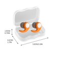 thumbnail image 4 of Tapones para los oídos con reducción de ruido de gel de sílice, filtro de ruido, ideales para dormir, nadar y resistir el agua. Tapones silenciosos de tres capas con reducción de ruido., 4 of 8