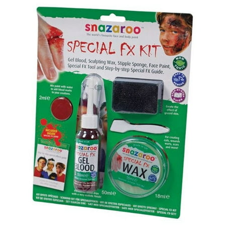 snazaroo Halloween Face Painting 6pc 70ml Special Effects Kit