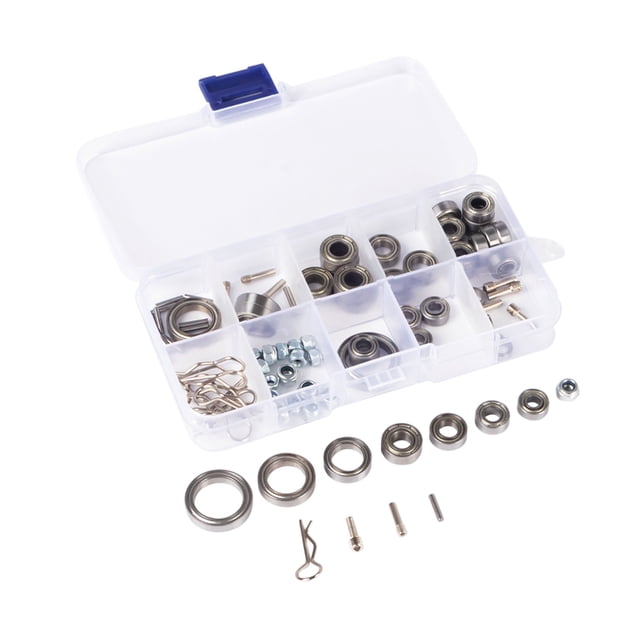 Caja de Kit de tornillos Ounissouiy portátil de aleación de aluminio RCGOFFLOW
