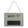 thumbnail image 2 of Letrero retro BuyWeek para colgar en la pared con contraseña Wi-Fi madera 19.8x13.8x0.6 cm, 2 of 12