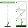 thumbnail image 5 of Yocada Floor Squeegee Broom with 51" Adjustable Iron Pole for Bathroom Shower Glass Tile Floor Green, 5 of 6