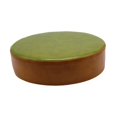 thumbnail image 3 of Cojín de taburete BLESIY de cuero PU Verde 30x8cm, 3 of 8