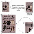 thumbnail image 5 of TiniDecor Let the Haunt Begin Garden Flag – 36”x60” Halloween Yard Banner, Cute Witch Clothesline Decor, 5 of 5