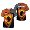 thumbnail image 5 of Personalized 3D Table Tennis T Shirt with Name, Custom Table Tennis Shirts for Team, Men Women unisex 3D shirt (Purple, S), 5 of 10