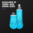 thumbnail image 3 of HydraPak SoftFlask 250ml 2-Pack - Collapsible Nutrition Flask - BPA Free, Easy Open Locking Cap, Foldable, Lightweight, 3 of 7