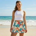 thumbnail image 3 of KUIFORTIWhite Daisy Women Golf Skirts with Pockets Stretchy Casual Women's High Waisted Athletic Golf Skorts Skirts Durable Summer Clothes for Women Athletic Dressy Casual, 3 of 7