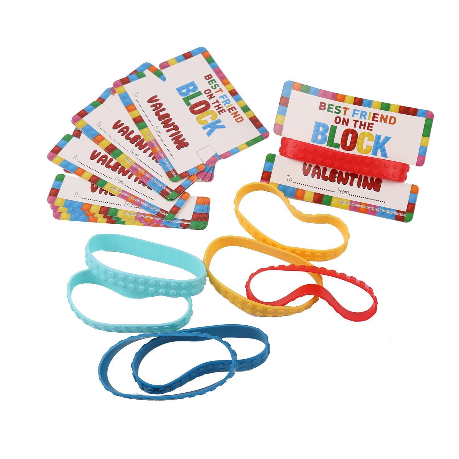 BRACELETS DE BLOC DE CONSTRUCTION