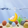 thumbnail image 3 of Cute Aquarium Floating Decoration Moon Animals Figure Fish Tank Ornament, 3 of 7