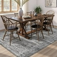 thumbnail image 4 of x Area Rug Living Room Rugs - Washable Neutral Modern Abstract Soft Thin Large Rug Indoor Floor No Slip Rug Carpet for Bedroom Under Dining Table Home Office Decor -, 4 of 9