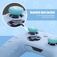 thumbnail image 5 of Game Controller Skin for Switch Pro Control, Cute Cat Paw Gamepad Protective Case with Joystick Thumb Grip Caps and Stickers-Blue, 5 of 9