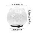thumbnail image 2 of Clear Pet Muzzle Space Helmet for Grooming with Breathable Holes, Funny Space Helmet for Vet Visits, Cute Pet Supply 1 Pack, 2 of 7