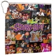 thumbnail image 3 of Cortina de ducha Scooby Doo, juego de cortinas de ducha con dibujos animados encantadores para niños, niñas, dormitorio universitario, baño, accesorios de decoración de bañera a prueba de agua con 12, 3 of 8