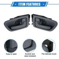 thumbnail image 4 of Unique Bargains 2 Pcs Left Driver & Right Passenger Side Automotive Interior Door Handle Compatible for Toyota Avalon 2000-2007, Durable Plastic Gray, 4 of 7