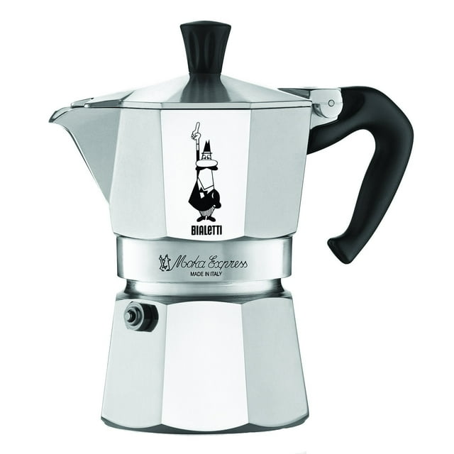 Cafetera Espresso Stovetop Bialetti Moka Express, 130 ml, 3 tazas