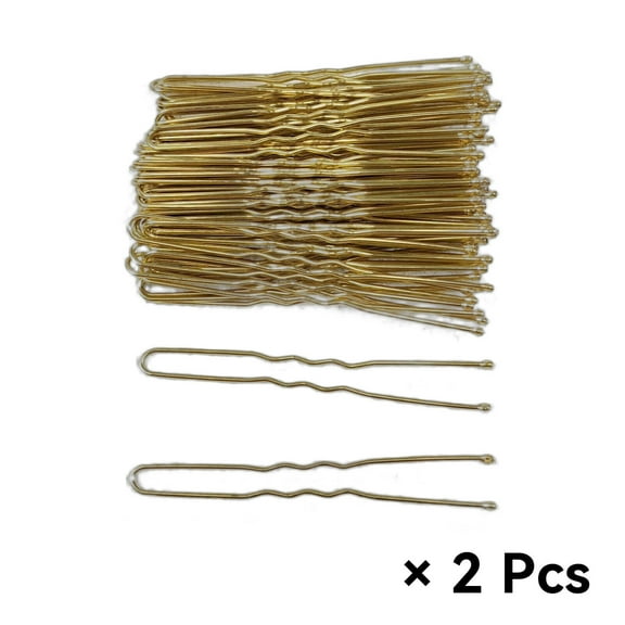 CCOCC 100 Pcs Hair Bows,6cm U-Shape Design Hair Accessories for Girls,Firm Hold Stylish Tool Hair Pins,Style1